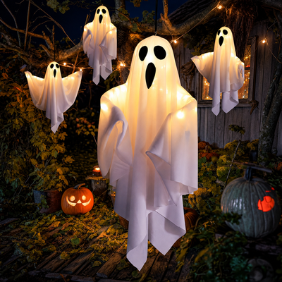 Hanging Ghost Lights